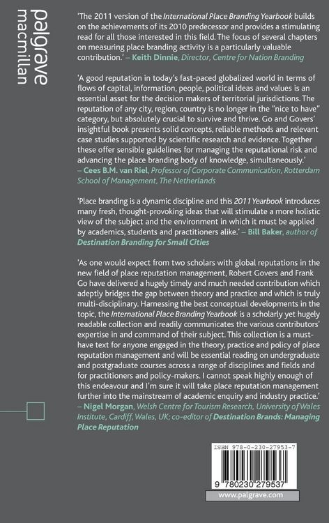 Produktbild: International Place Branding Yearbook 2011