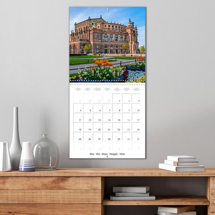 Produktbild: Dresden seasons of a city (Wall Calendar 2026 12 &times; 12 Inch) CALVENDO 12 Month Wall Calendar