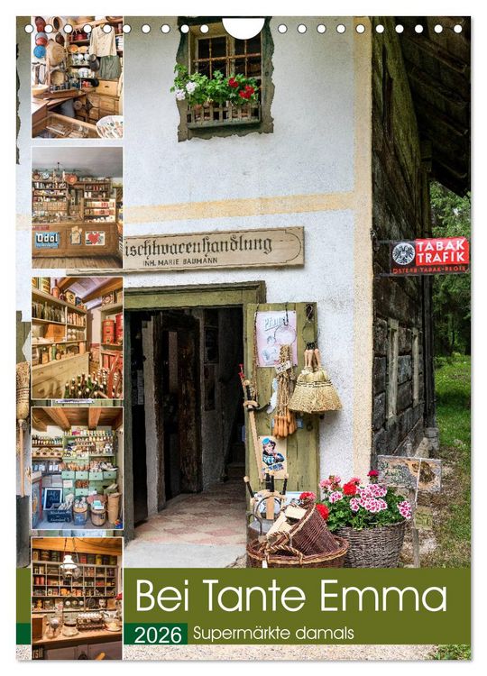 Produktbild: Bei Tante Emma, Superm&auml;rkte damals (Wandkalender 2026 DIN A4 hoch), CALVENDO Monatskalender