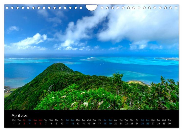 Produktbild: Beautiful Mauritius (Wall Calendar 2026 DIN A4 landscape), CALVENDO 12 Month Wall Calendar