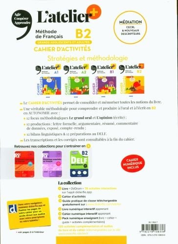 Produktbild: L'atelier - M&eacute;thode de Fran&ccedil;ais - Ausgabe 2023 &ndash; L&rsquo;atelier+ - B2