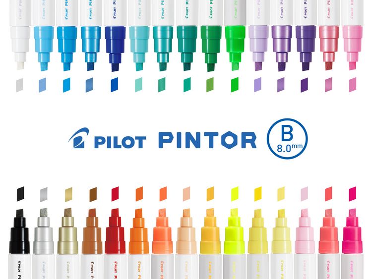 Produktbild: PILOT Kreativmarker PINTOR 8.0 (B) Neonpink