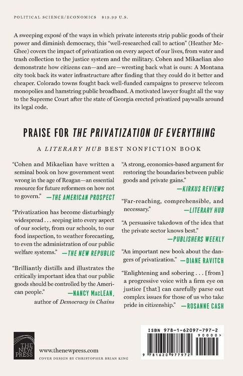 Produktbild: The Privatization of Everything