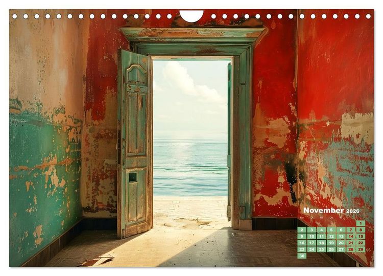 Produktbild: T&uuml;ren, die Geschichten erz&auml;hlen (Wandkalender 2026 DIN A4 quer), CALVENDO Monatskalender