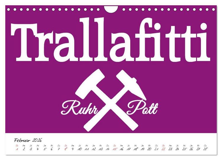 Produktbild: Ruhrpott Vokabeln (Wandkalender 2026 DIN A4 quer), CALVENDO Monatskalender