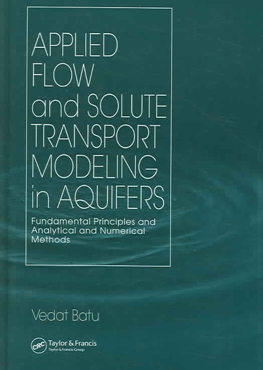 Produktbild: Batu, V: Applied Flow and Solute Transport Modeling in Aquif
