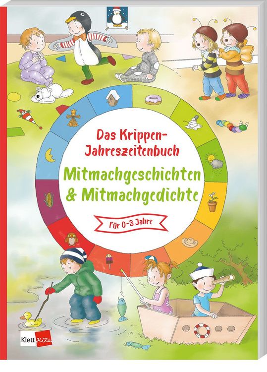 Produktbild: Das Krippen-Jahreszeitenbuch: Mitmachgeschichten und Mitmachgedichte