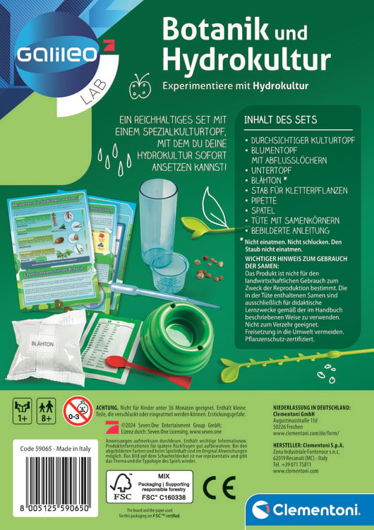 Produktbild: Erkunde die Botanik und Hydrokultur (Experimentierkasten)