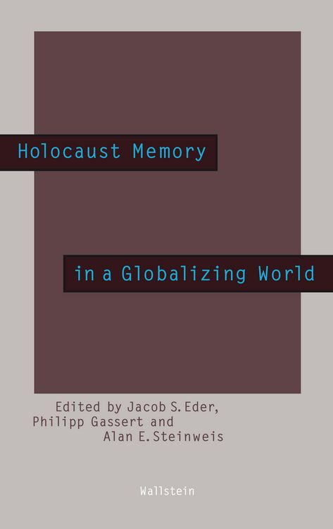 Produktbild: Holocaust Memory in a Globalizing World