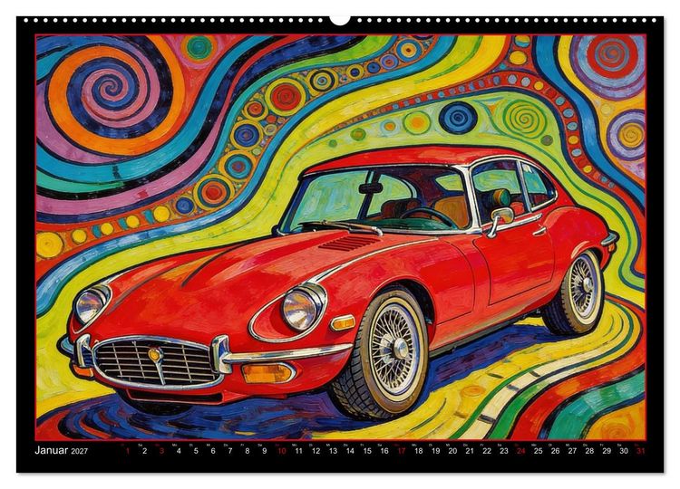 Produktbild: Alte Sch&auml;tze Kultmodelle im Jugendstilgewand (hochwertiger Premium Wandkalender 2027 DIN A2 quer), Kunstdruck in Hochglanz