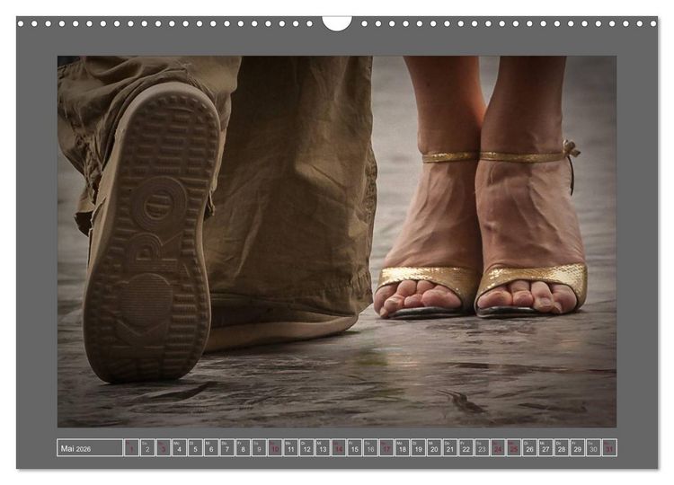 Produktbild: Tango feet (Wandkalender 2026 DIN A3 quer), CALVENDO Monatskalender