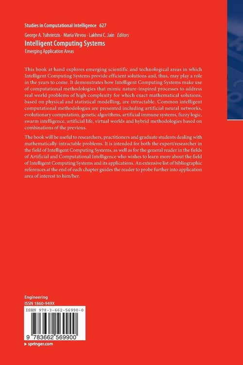 Produktbild: Intelligent Computing Systems