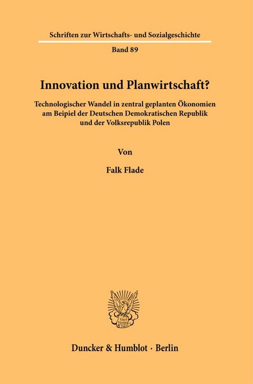 Produktbild: Innovation und Planwirtschaft?