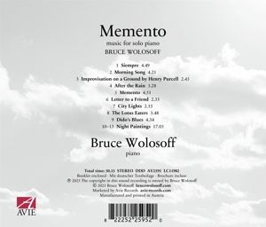 Produktbild: Wolosoff: Memento