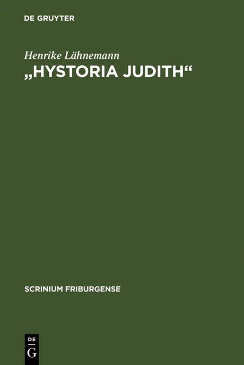 Produktbild: Hystoria Judith