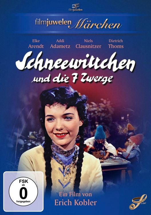 Produktbild: Schneewittchen und die sieben Zwerge (1955) (Filmjuwelen / Schongerfilm-M&auml;rchen)