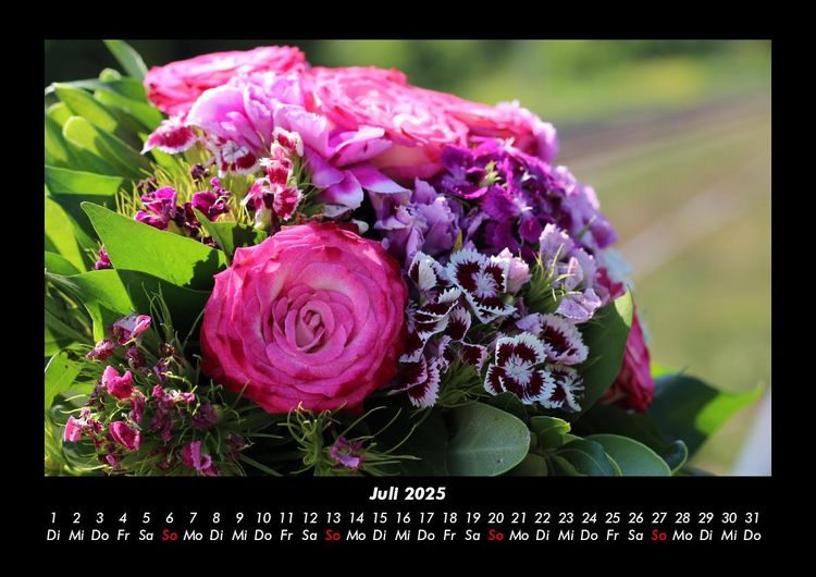 Produktbild: Blumenzauber 2025 Fotokalender DIN A3