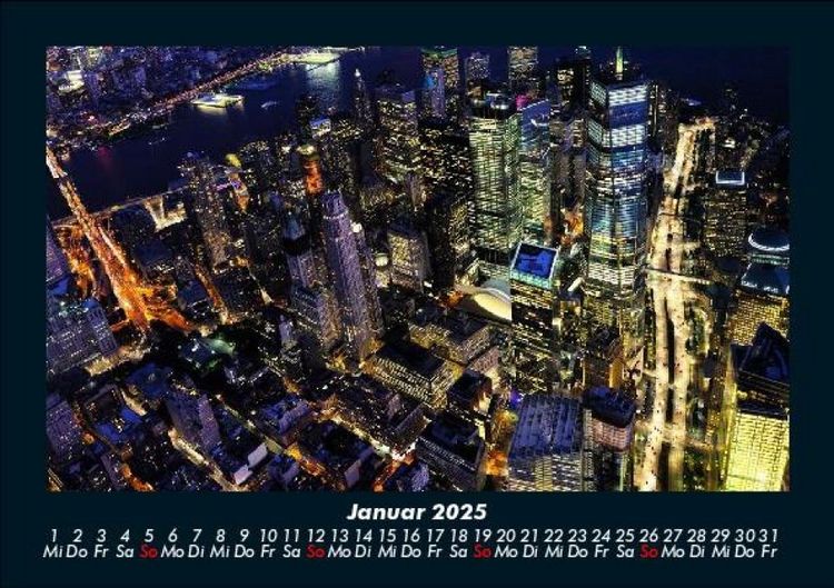 Produktbild: New York 2025 Fotokalender DIN A5