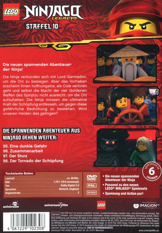 Produktbild: LEGO Ninjago - Staffel 10