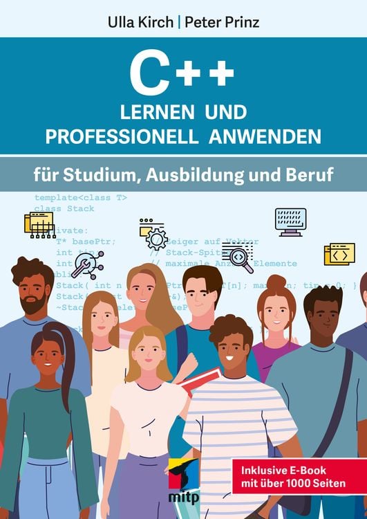Bild vom Artikel C++ Lernen und professionell anwenden vom Autor Ulla Kirch
