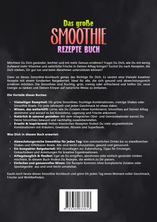 Produktbild: Das gro&szlig;e Smoothie Rezepte Buch