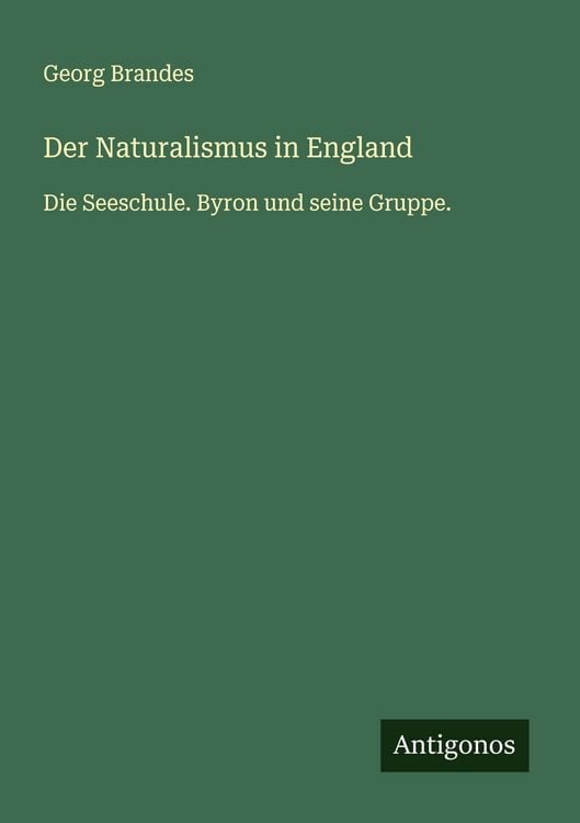 Produktbild: Der Naturalismus in England