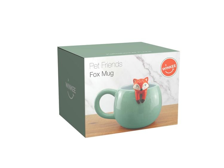 Produktbild: Pet Friends Kaffeebecher Fuchs