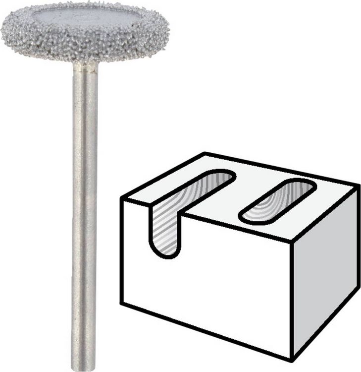 Produktbild: Dremel 2615993632 Fr&auml;sstift Wolframkarbid 19.0mm Schaftdurchmesser 3.2mm