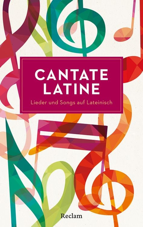 Produktbild: Cantate Latine. Lieder und Songs auf Lateinisch