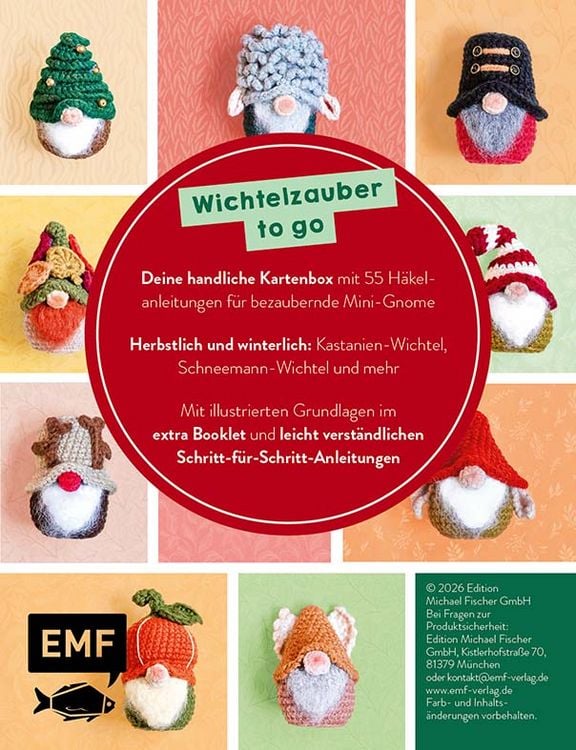 Produktbild: 55 x h&auml;keln &ndash; Mini-Wichtel: Dein Kartenset
