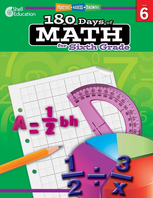 Produktbild: 180 Days of Math for Sixth Grade