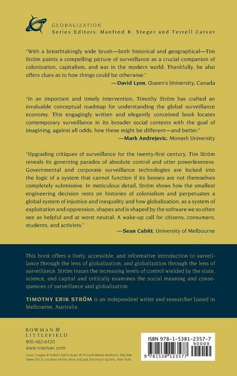 Produktbild: Globalization and Surveillance
