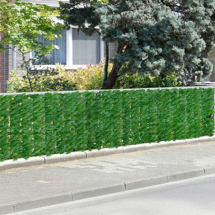 Produktbild: Sichtschutzmatte Efeu 3x1m, gr&uuml;n, Kunststoff, 100x300 cm, pflegeleicht und wetterbest&auml;ndig