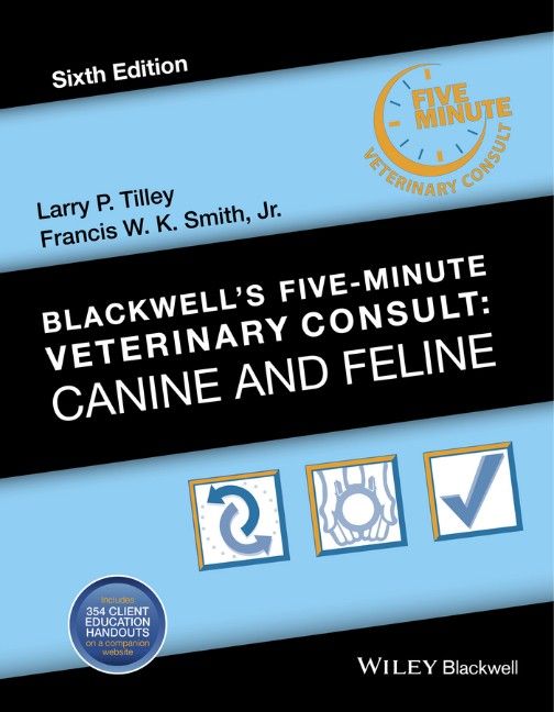 Produktbild: Blackwell's Five-Minute Veterinary Consult