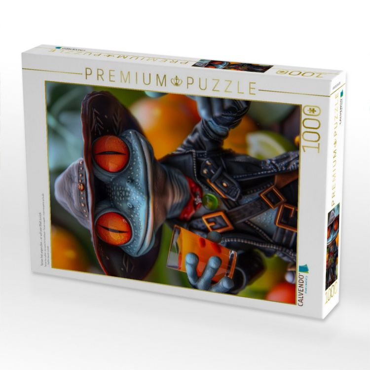 Produktbild: CALVENDO Puzzle Tarzan hat angerufen - er will sein Blatt zur&uuml;ck | 1000 Teile Lege-Gr&ouml;&szlig;e 64x48cm Foto-Puzzle f&uuml;r gl&uuml;ckliche Stunden