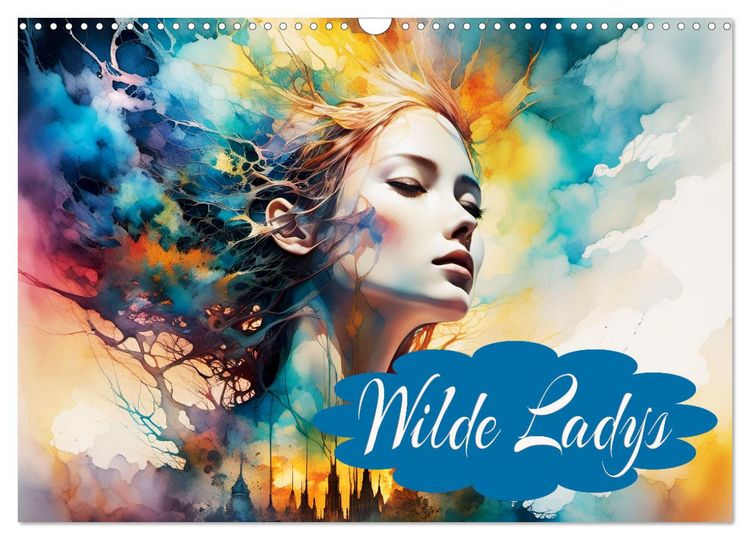 Produktbild: Wilde Ladys (Wandkalender 2026 DIN A3 quer), CALVENDO Monatskalender