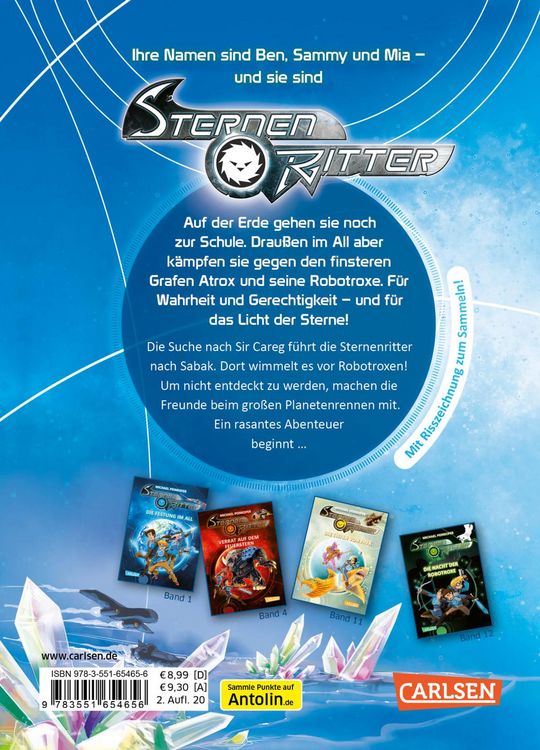 Produktbild: Sternenritter 15: Das gro&szlig;e Planetenrennen