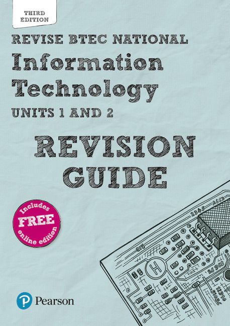 Produktbild: Pearson REVISE BTEC National Information Technology Revision Guide 3rd edition inc online edition - for 2025 exams