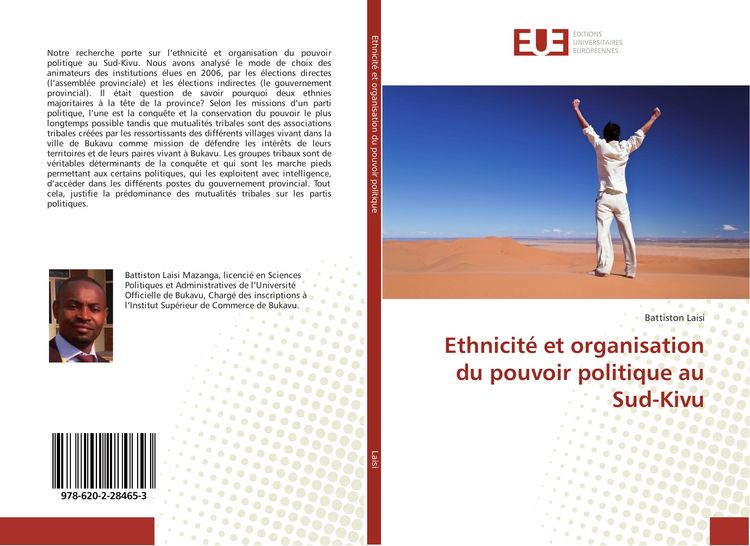 Produktbild: Ethnicit&eacute; et organisation du pouvoir politique au Sud-Kivu