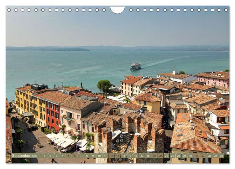 Produktbild: Gardasee bei Limone (Wandkalender 2026 DIN A4 quer), CALVENDO Monatskalender