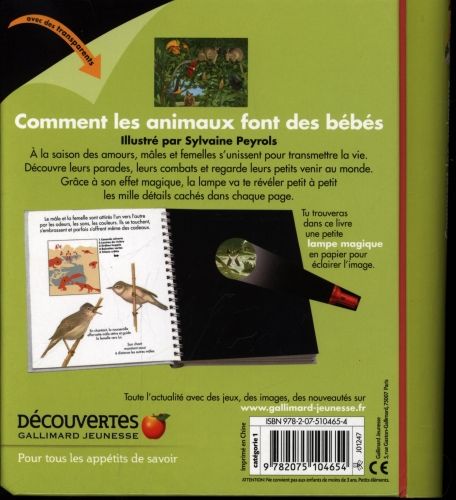 Produktbild: Comment les animaux font des b&eacute;b&eacute;s
