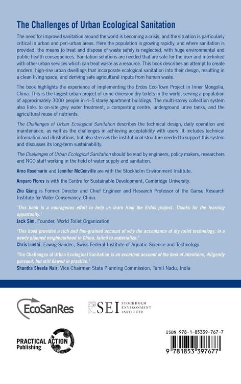 Produktbild: The Challenges of Urban Ecological Sanitation