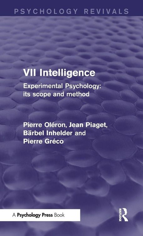Produktbild: Experimental Psychology Its Scope and Method: Volume VII