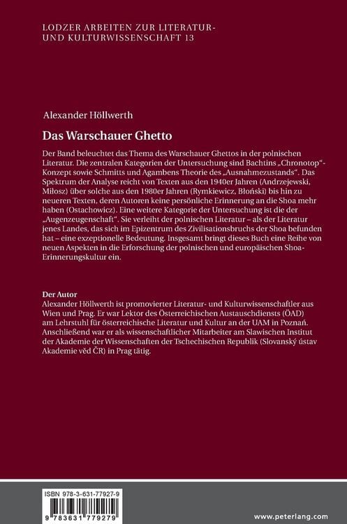 Produktbild: Das Warschauer Ghetto
