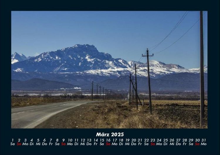 Produktbild: Landschaftskalender 2025 Fotokalender DIN A4