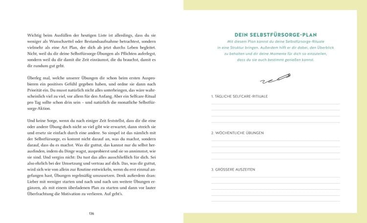 Glücklich durch Selbstfürsorge