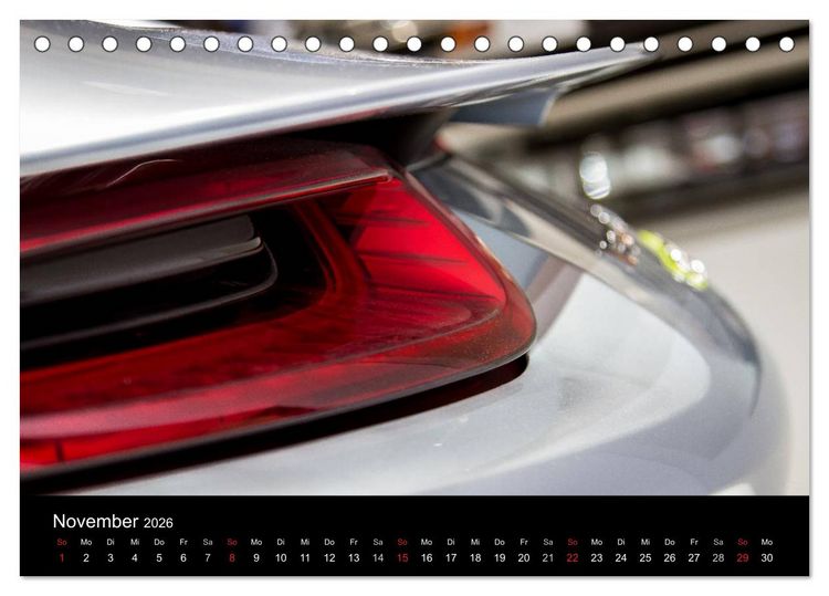 Produktbild: Heiligs Blechle - Porsche-Ikonen im Detail (Tischkalender 2026 DIN A5 quer), CALVENDO Monatskalender