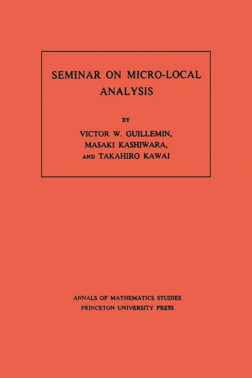 Produktbild: Seminar on Micro-Local Analysis
