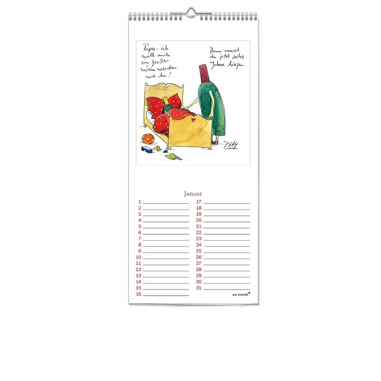 Produktbild: Geburtstagskalender Wein