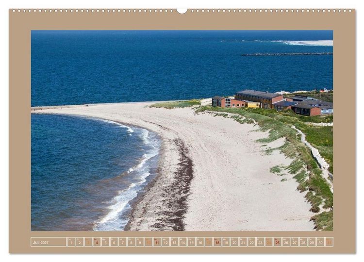 Produktbild: Helgoland,Deutschlands rote Felsen (Wandkalender 2027 DIN A2 quer), CALVENDO Monatskalender